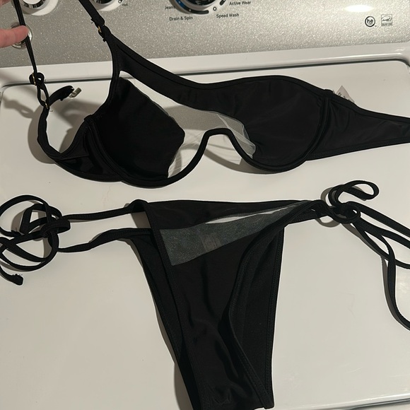 Shein Mesh Cut-Out Bikini size XS - Picture 2 of 6